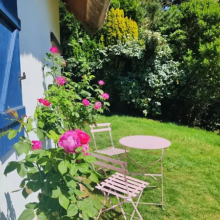 La Chaumiere Aux Hortensias Nyaraló Saint-Jouin-Bruneval